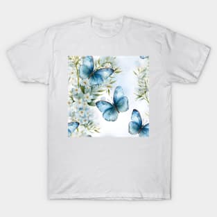 Butterflies Watercolor 9 - Adonis T-Shirt